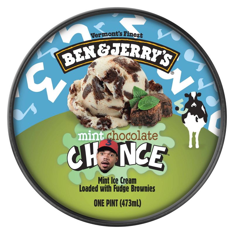 Ben &#38; Jerry&#39;s Ice Cream Mint Chocolate Chance Frozen Dessert - 16oz, 6 of 9