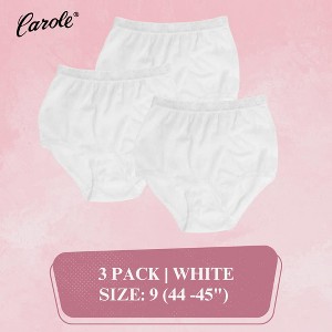 Carole Women's 100% Nylon Lace Trim Panties - 1 of 4