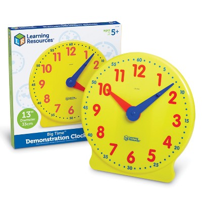 Learning Resources Big Time Demonstration Clock