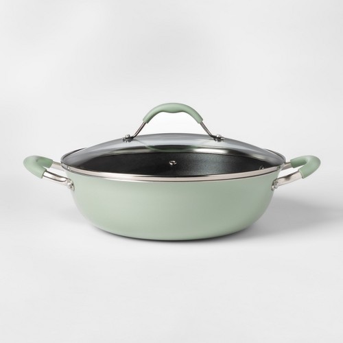 Cravings by Chrissy Teigen 5.8-Qt. Stainless Steel Wok with Glass