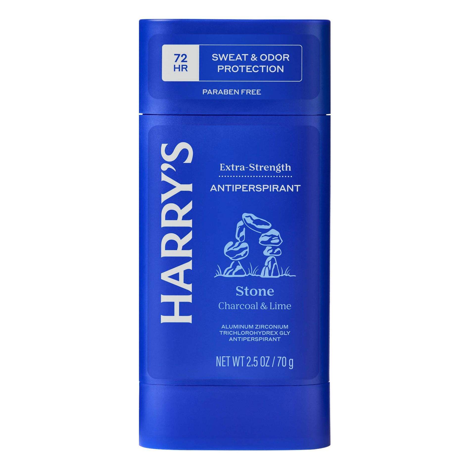 Harry's Extra-Strength Solid Antiperspirant & Deodorant for Men Stone - 2.5oz