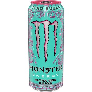 Monster Energy Ultra Vice Guava Energy Drink - 16 fl oz Can - 1 of 4