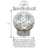FlowerHouse Bonfireball 24" Fire Pit - Lotus Base & Cover, Stainless Steel - 2 of 4