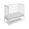 Belatt 3-in-1 Convertible Crib - Adjustable Heights, Daybed & Toddler Bed, White - 4 of 4