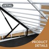 Metal Frame Queen Size Platform Bed with Underneath Storage - Leovsnove - 4 of 4