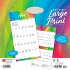 BrownTrout Big and Bright Large Print 2026 12"x24" Hanging Square Wall Calendar Plastic-Free - 2 of 4