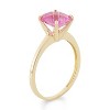 Designs By Gioelli 10K Yellow Gold Cushion Gemstone Solitaire Ring - 2 of 3