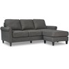 Harmon Roll Arm Sectional Sofa - Serta : Target