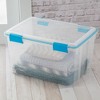 Sterilite Multipurpose Clear Plastic Storage Container Box - 4 of 4
