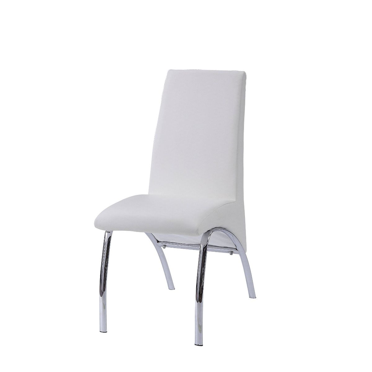 Set of 2 17" Pervis PU Dining Chairs - Acme Furniture - thumbnail 2