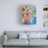 Dorothy Fagan  'Hot Pink Goddess I' Canvas Art - 3 of 4