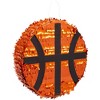 Blue Panda Small Basketball Pinata for Sports Birthday Party Decorations (13 x 13 x 3 inches) - 3 of 4