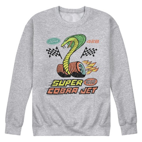 Men's Ford Super Cobra Jet Drag Pack 428 Racer Graphic Fleece ...