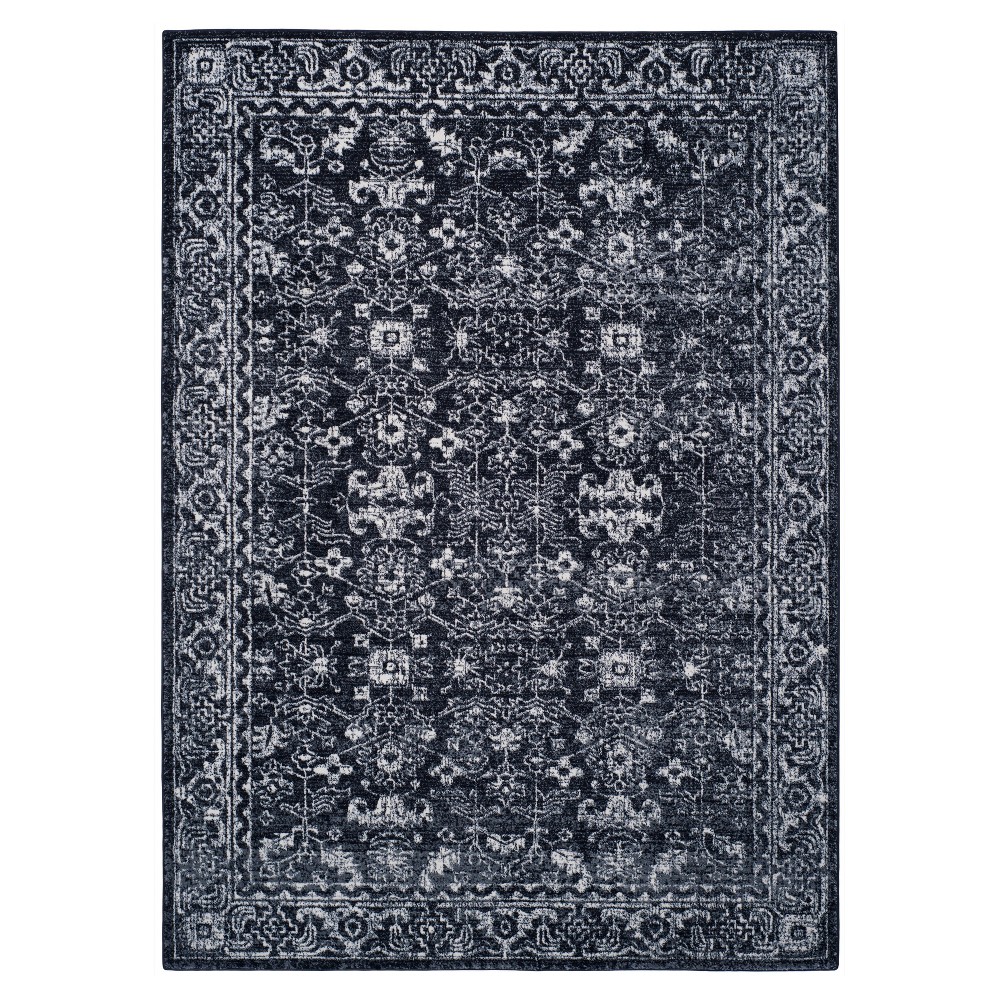 Evoke Rug - Charcoal/Ivory - (6'7inx9') - Safavieh