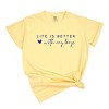 Simply Sage Market Life Is Better With My Boys Heart Garment Dyed Tee - 2 of 4