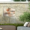 "Golden Dust Crop Orange" Outdoor All-Weather Wall Decor - 4 of 4