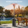 Sersper 48,000 BTU Patio Heater with Dual Tip-Over Protection and Quick Assembly for Outdoor Comfort - image 2 of 4