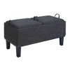 Breighton Home Designs4Comfort Brentwood Storage Ottoman - 2 of 4