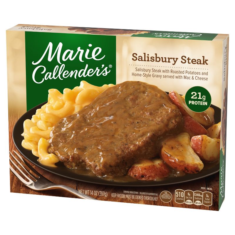 Marie Callender&#39;s Frozen Salisbury Frozen Steak Dinner - 14oz, 4 of 5