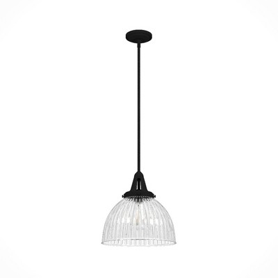 Hunter Fans Cypress Grove 1 - Light Pendant in  Natural Iron
