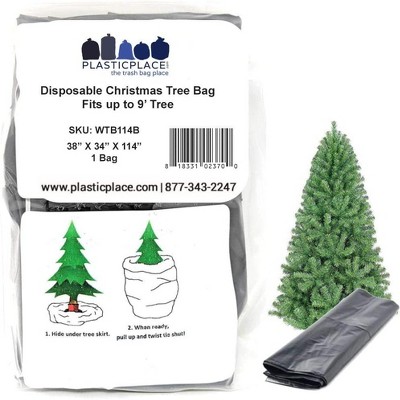 Christmas tree disposal deals bag