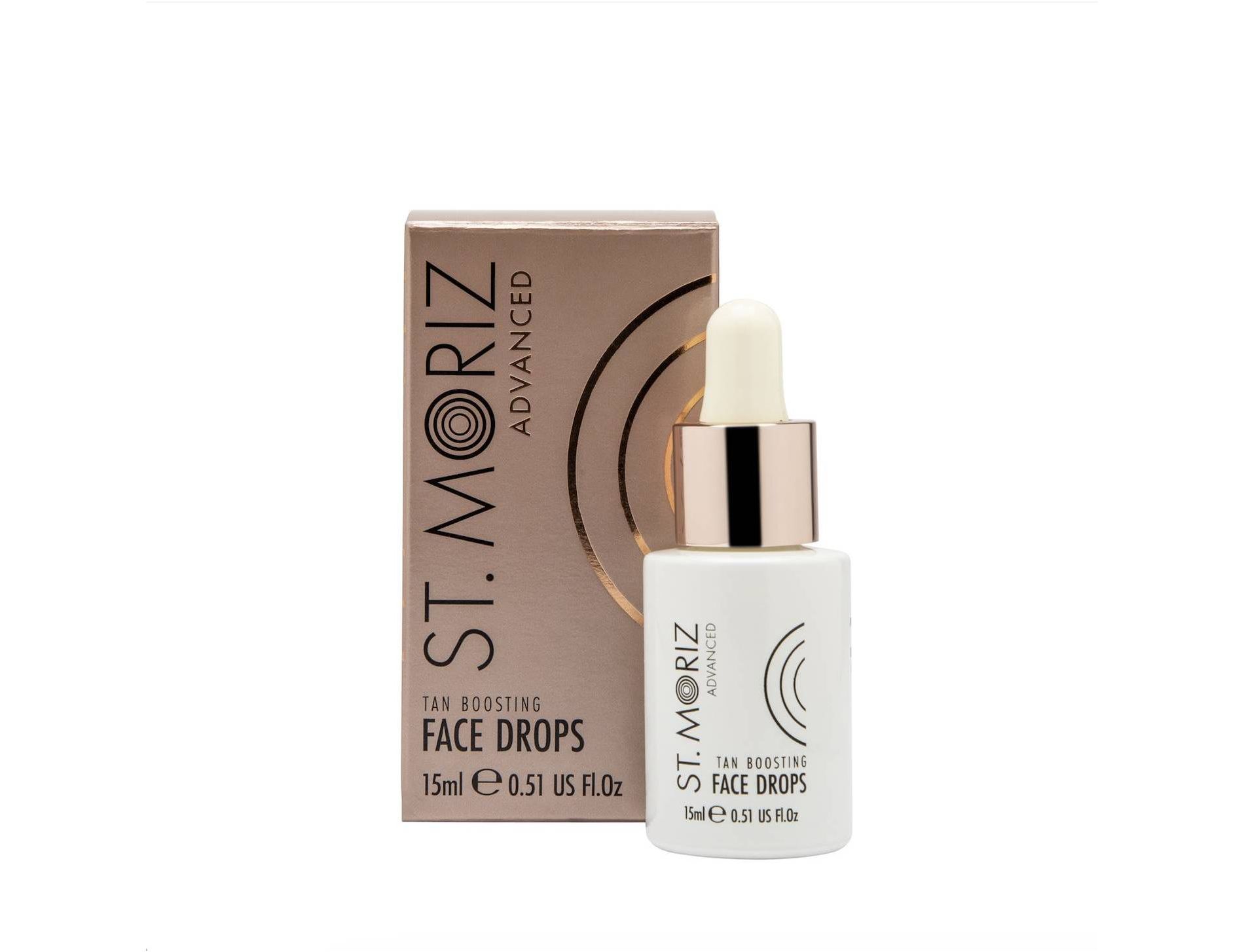 St. Moriz Facial Tan Boosting Serum Tanning Drops - 0.51 fl oz