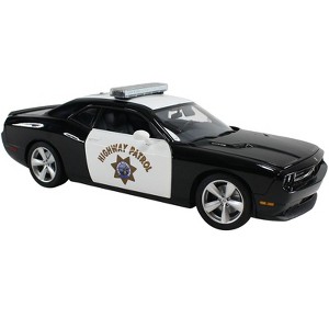 2009 Dodge Challenger SRT8 Black and White "California Highway Patrol" Limited Edition to 306 pcs 1/18 Diecast Model Car by ACME - 1 of 4