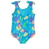 RuffleButts Baby/Toddler/Kid Girls UPF50+ Tie Shoulder One Piece - 2 of 4