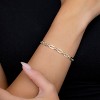 SHINE by Sterling Forever Oval Link Chain Bracelet - 2 of 4
