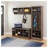 Freemont Entryway Organizer with Shoe Storage - Prepac - 4 of 4