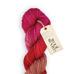 Woolweave Superwash Merino Wool Yarn – 100g DK Weight, 240 Yards – Hand Dyed Variegated Yarn for Knitting & Crochet - 1 of 4