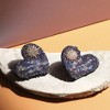 SOHI Women's Star Heart Stud Earrings - 2 of 4