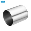 Unique Bargains Desk Stainless Steel Pencil Holders Makeup Brush Holder 2 Pcs - 3 of 4