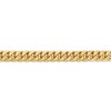 Black Bow Jewelry 6.75mm 14k Yellow Gold Cuban Curb Chain Bracelet - 2 of 4