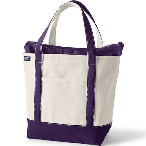 Lands end best sale tote sizes