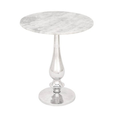 Traditional Accent Table White - Olivia & May