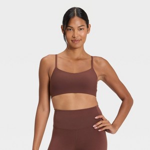 Women's Everyday Soft Light Support Strappy Sports Bra - All In Motion™ - 1 of 4