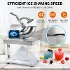 RLPI Commercial Ice Shaver Machine - 480 lbs/Hour, 350W Motor, 40L Capacity, Stainless Steel - 2 of 4