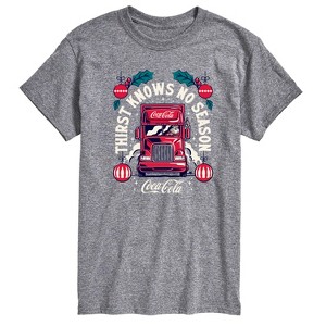 Men's - Coca Cola - Thirst Knows No Season Short Sleeve Graphic T-Shirt - 1 of 4