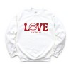 S.W.Smiley Love Smile -  Women's Graphic Sweatshirt - 2 of 4