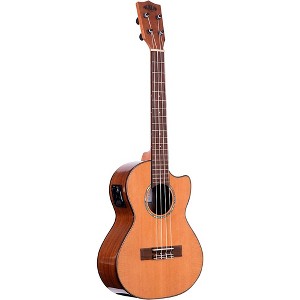 Kala KA-SCAC-T-CE Tenor Cutaway Acoustic-Electric Ukulele Natural - 1 of 4