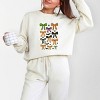 Simply Sage Market Coquette Colorful Halloween Bows Lightweight Garment Dyed Sweatshirt - 2 of 4