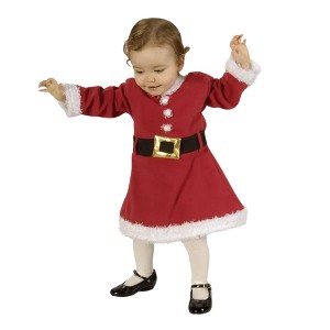 Santa Girl Costume Child - 1 of 4