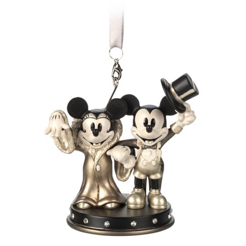 Disney Mickey Mouse & Friends Mickey Mouse And Minnie Mouse Christmas Tree  Ornament - Disney Store : Target