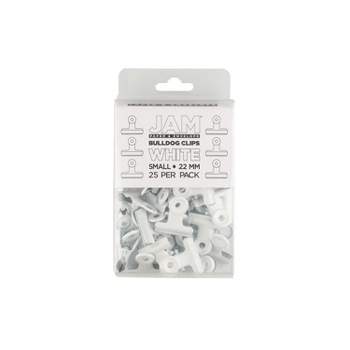 Universal Recycled Cubicle Clips 1 X 5/8 X 1 3/8 40 Sheet Capacity  Charcoal 24/pack 08221 : Target
