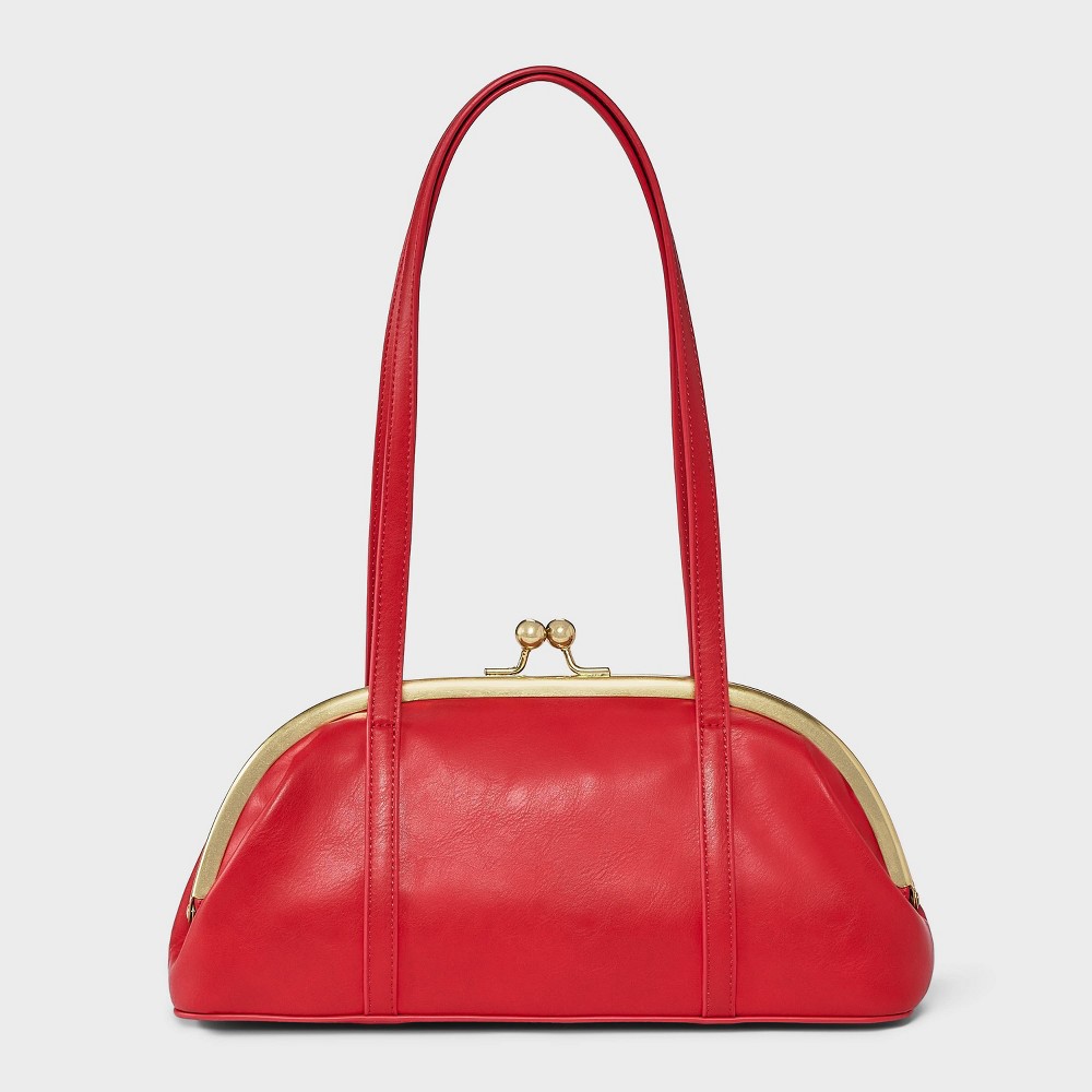 Kiss Lock Satchel - A New Day™ Red