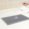 REGALWOVEN Waterproof & Durable Concave Convex Design Silicone Dish Drying Mat for Kitchen Counter - 3 of 4