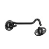 Unique Bargains 201 Stainless Steel Cabin Eye Latch Gate Door Swivel Hook with Mounting Screws - 2 of 4