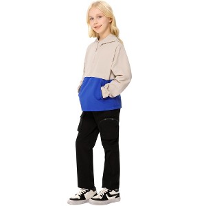 Kids Lightweight Packable Rain Jacket Waterproof Hooded Raincoats Windproof for Boys and Girls - 1 of 3