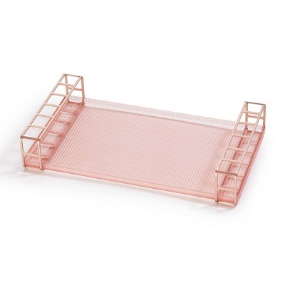 Grid Display Tray Rose Gold - Polder